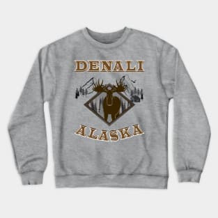 Denali, Alaska Crewneck Sweatshirt